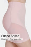 Zivame All Day Short Length Shaping Skirt - Sepia Rose — thumbnail 1
